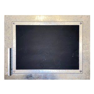 Galvanized Framed Chalkboard Decorative Sign